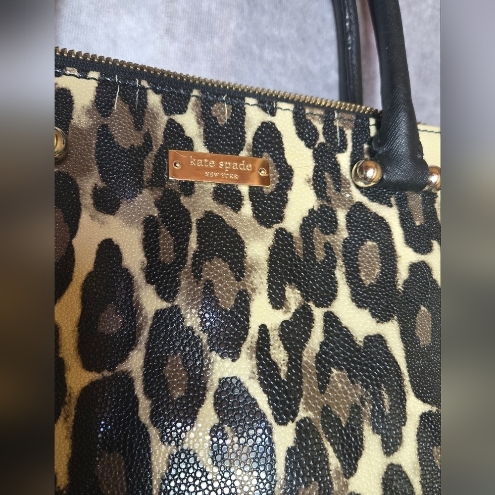Kate Spade leopard bag - Picture 3 of 3